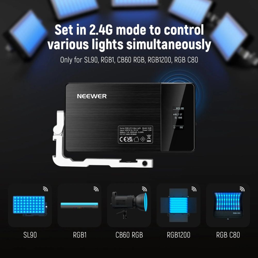 Neewer SL90 Pro 12W RGB LED-Licht