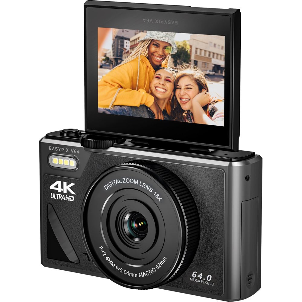 easypix V64 Flip Screen Kamera