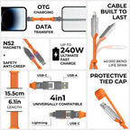 Rolling Square inCharge XS 240W Atacama Orange