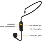 7Ryms Präsentationslautsprecher mit kabellosem Headset, schwarz