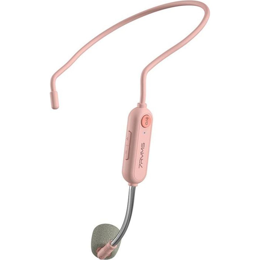 7Ryms Präsentationslautsprecher mit kabellosem Headset – pink