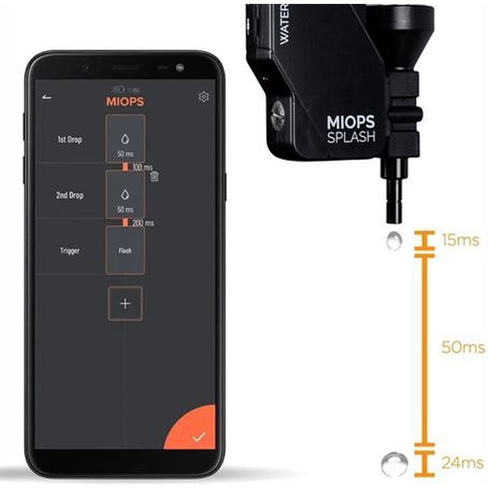 Miops Splash V2 Wassertropfen-Kit + N3-Kabel