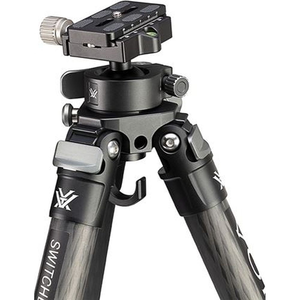 Vortex Switchback Carbonfaser-Stativ-Kit mit Kugelkopf