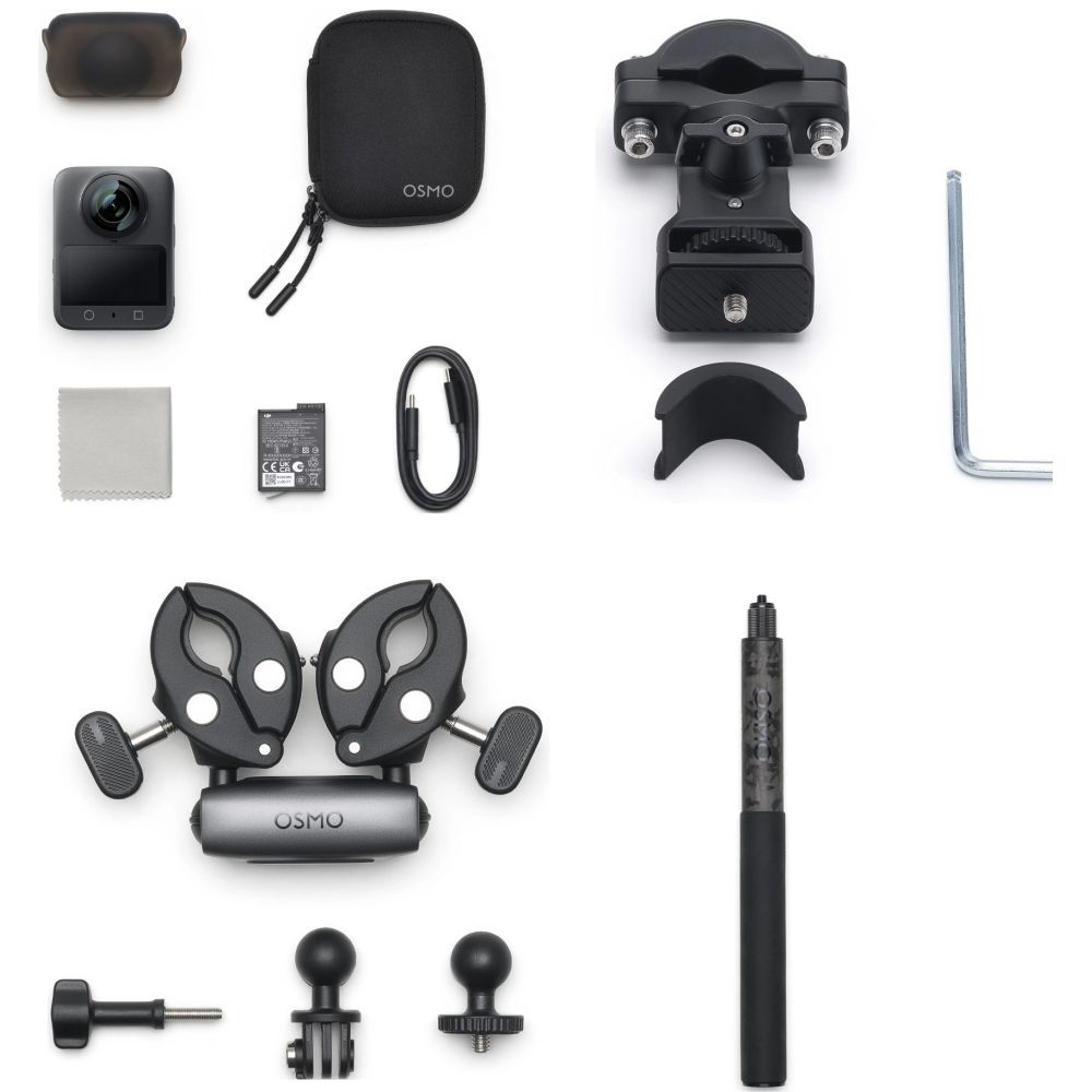 DJI Osmo 360 Motorrad Multi-POV Combo