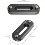 SmallRig 2172B Mini-Nato-Schiene mit Schnellverschluss (48mm)