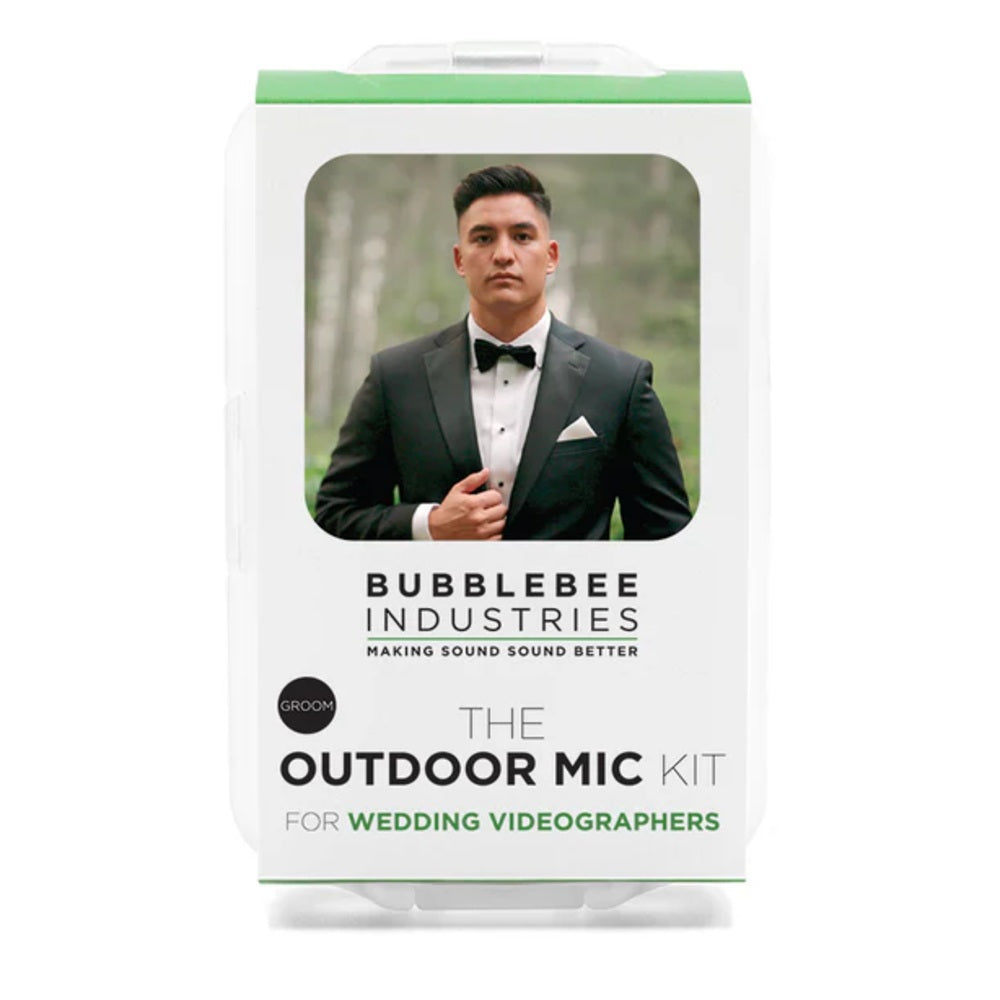 Bubblebee The Groom Outdoor Mic Kit For Wedding Videographers