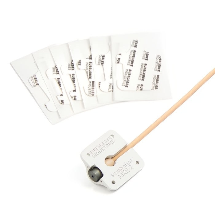 Bubblebee The Lav Concealer for Sennheiser MKE-2, white
