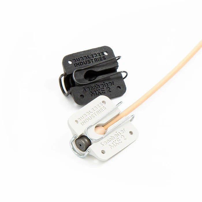 Bubblebee The Lav Concealer for Sennheiser MKE-2, white