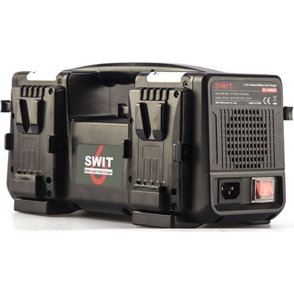 SWIT PC-P461S 4ch x max 6A Top Fast Simultaneous 14V/28V Charger V-mount