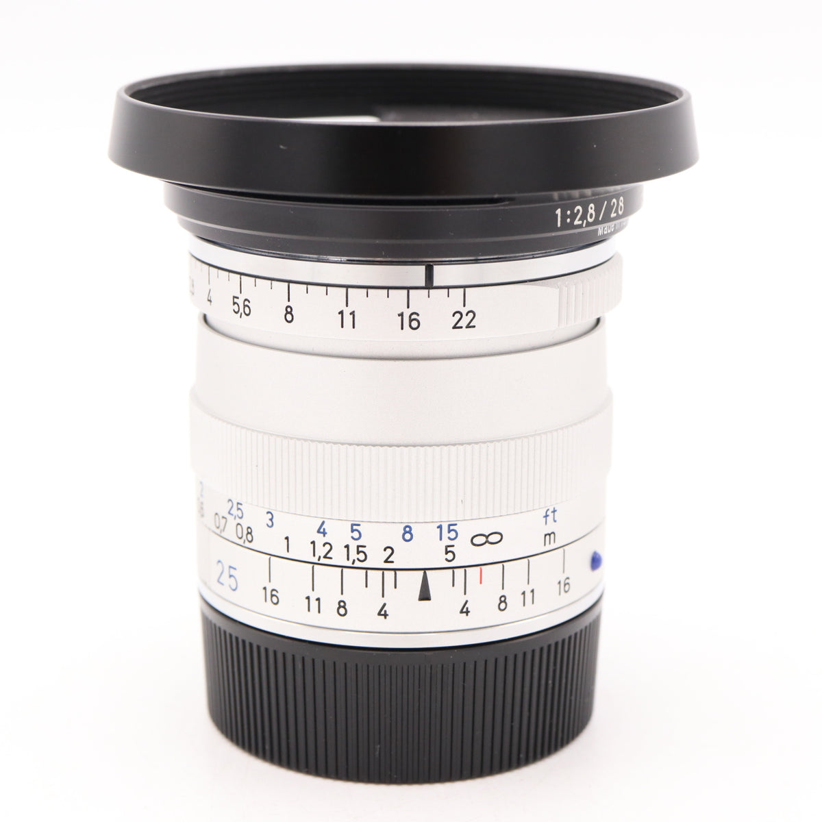Zeiss 25mm f/2.8 Biogon T* ZM silber gebraucht
