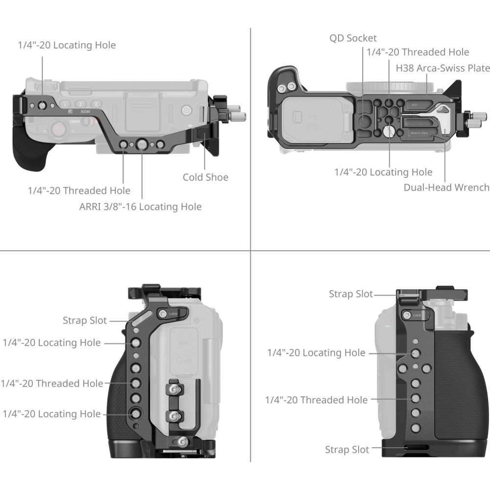 SmallRig 5467 Cage für Nikon ZR