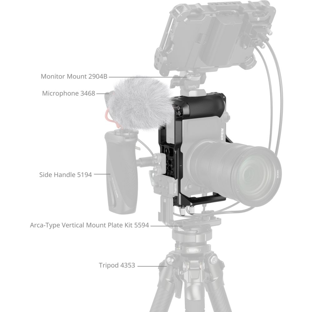 SmallRig 5467 Cage für Nikon ZR
