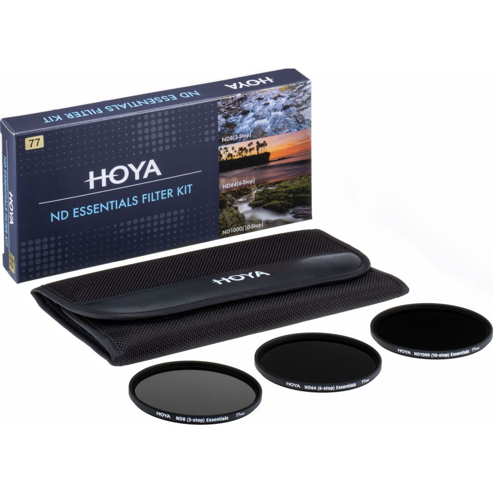 Hoya 55mm ND Essentials Filter Kit 8/64/1000