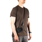 Peak Design Form Leder-Kameragurt, lang, Schwarz