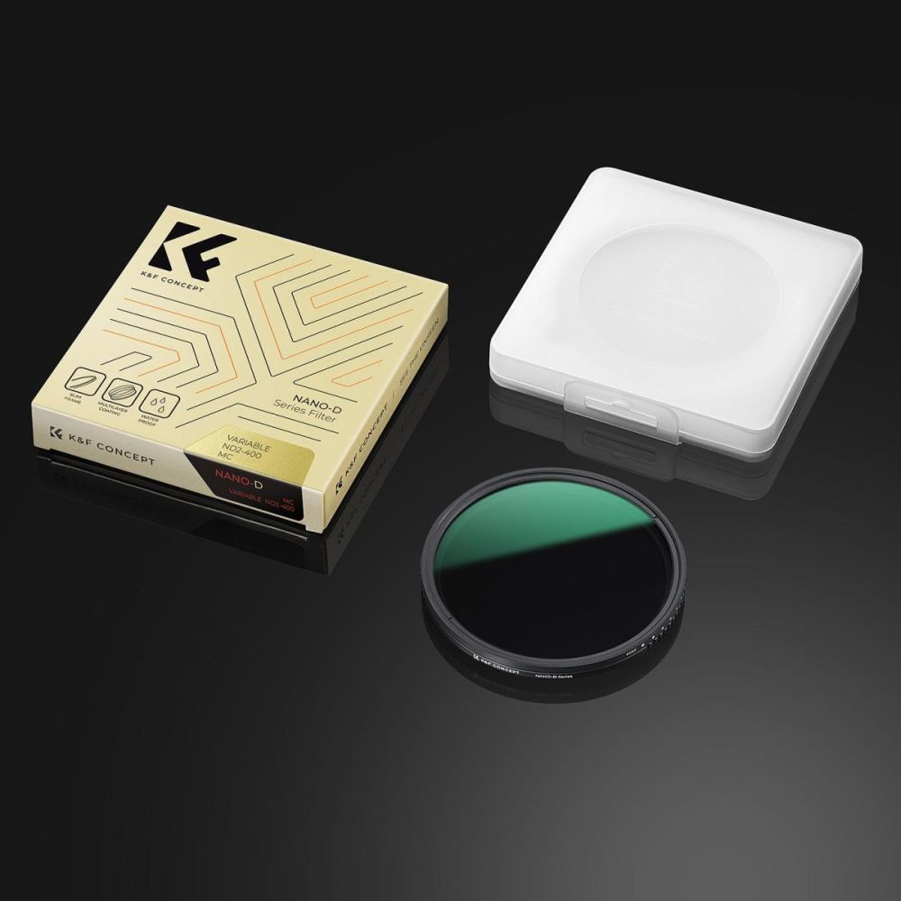K&F Concept Variabler ND-Filter ND2-400 - 67mm