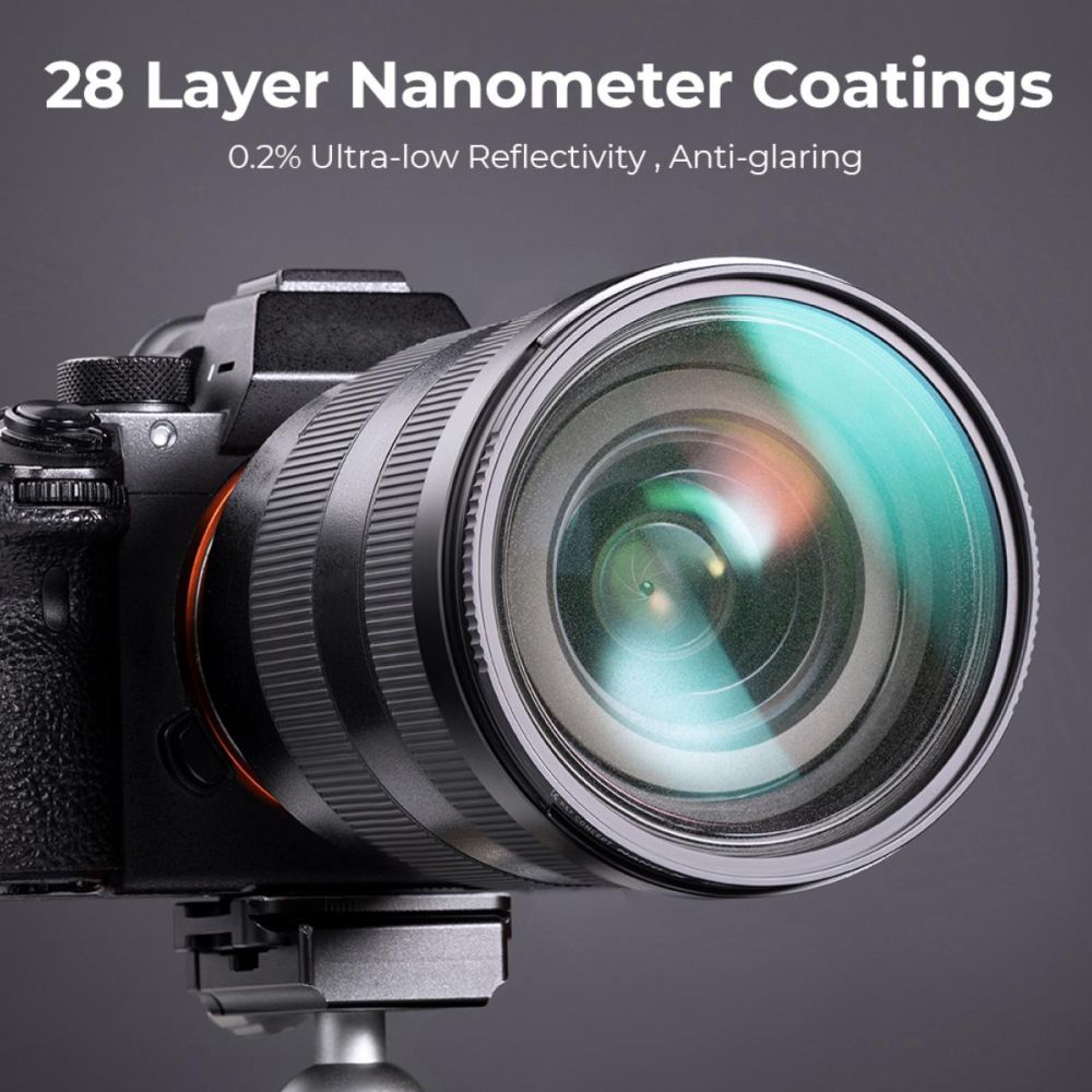 K&F Concept 1/4 Black Mist Filter Nano X - 52mm