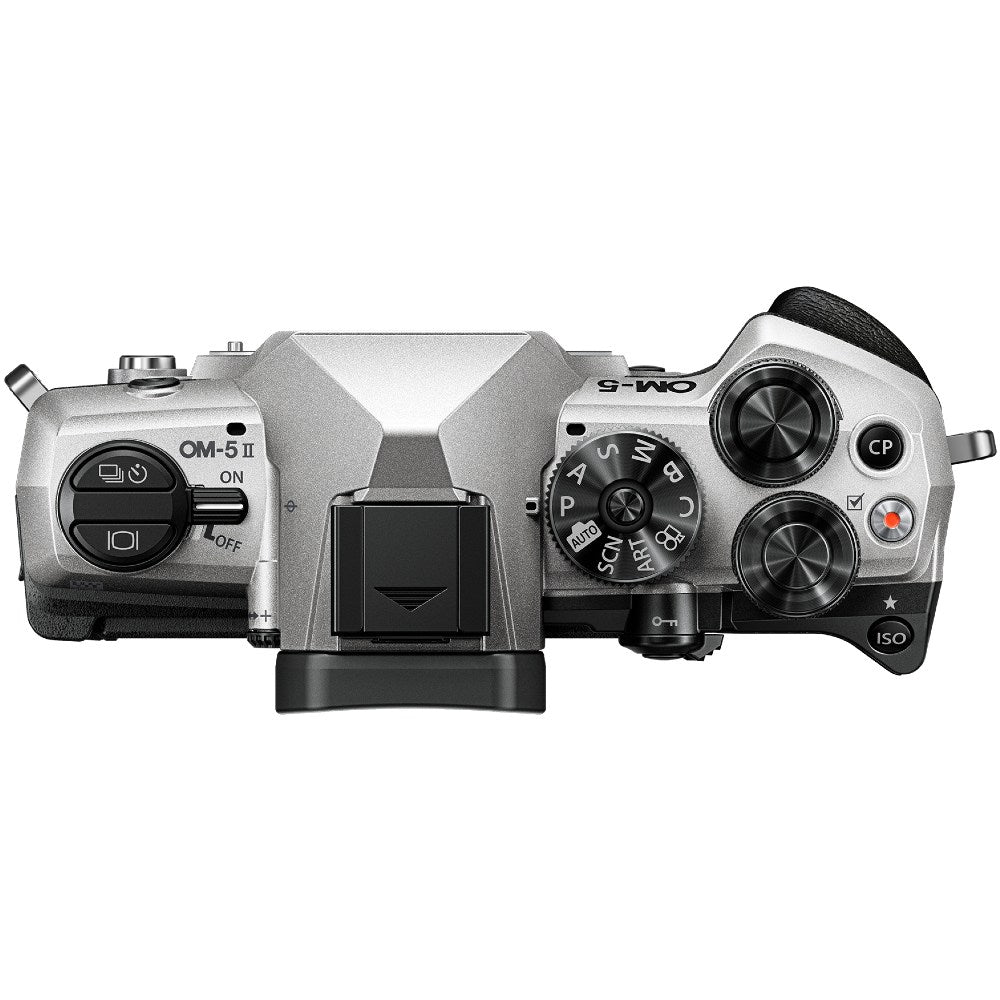 OM SYSTEM OM-5 II Silber + 12-40mm II