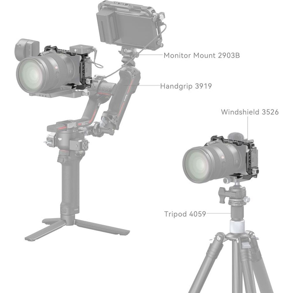 SmallRig 4257B Cage-Kit für Sony ZV-E1