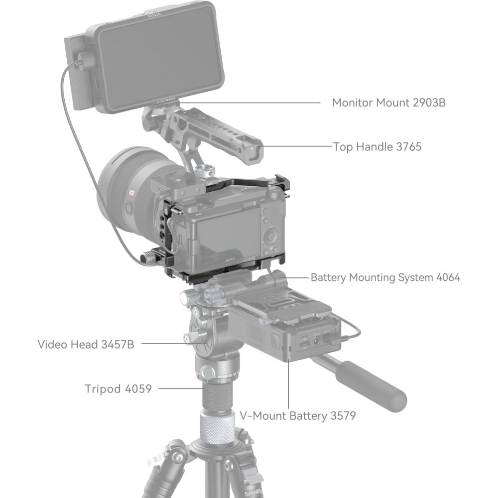 SmallRig 4257B Cage-Kit für Sony ZV-E1