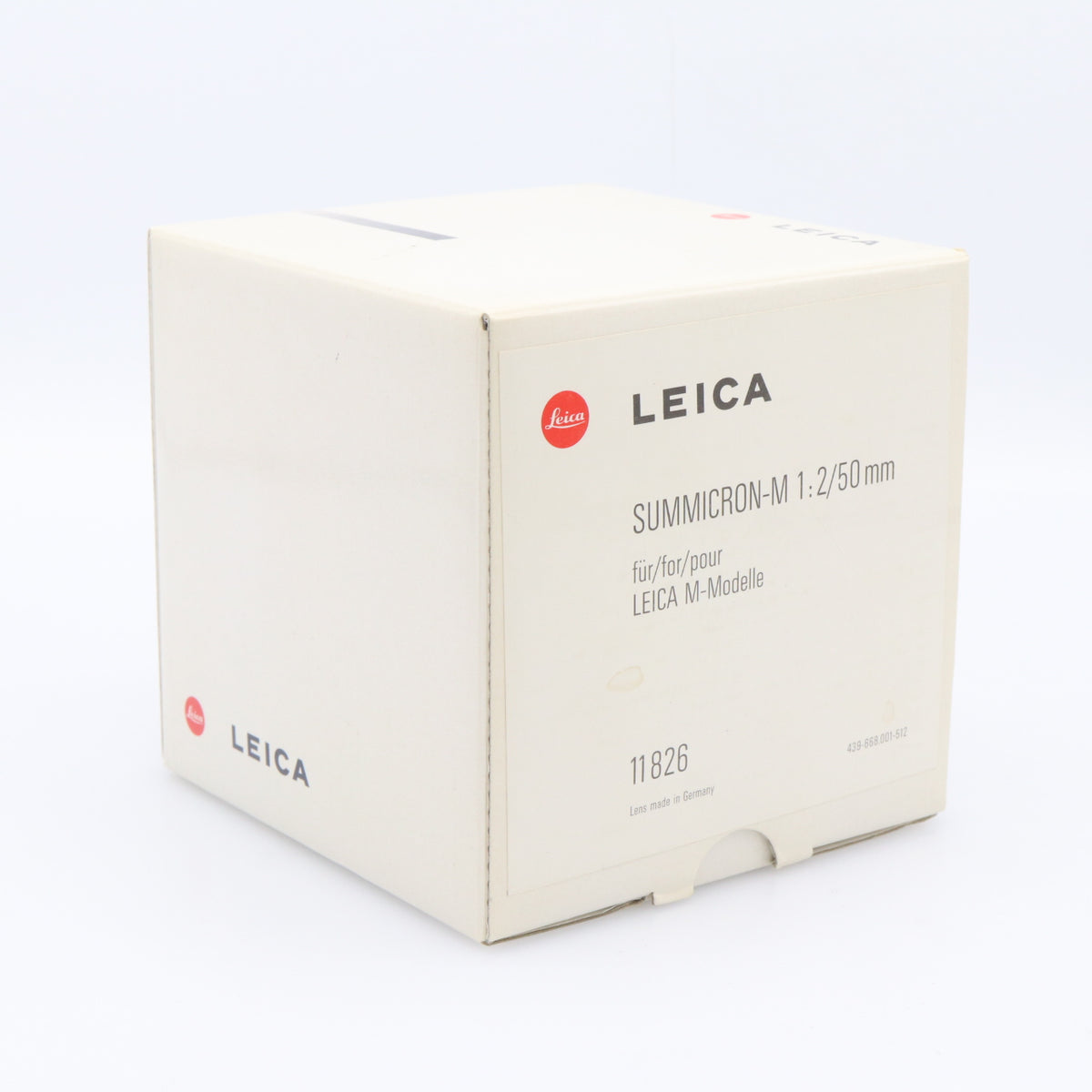 Leica 11826 Summicron-M 50mm f/2 used