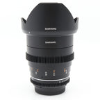 Samyang 24mm T1.5 MK2 VDSLR Nikon FX used