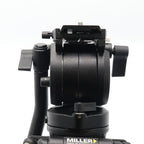 Miller Toggle 75 2 GS Stage Alloy Tripod + Air video head used