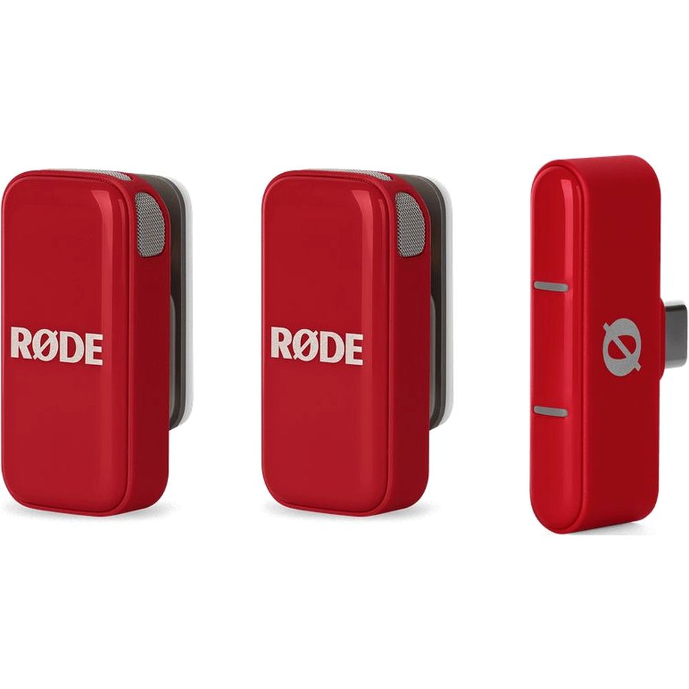 RØDE Wireless Micro USB-C rot