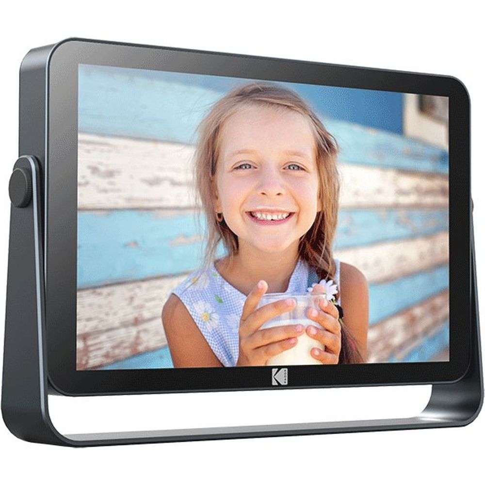 Kodak 10-Zoll-Touchscreen-Digitalfotorahmen, anthrazit