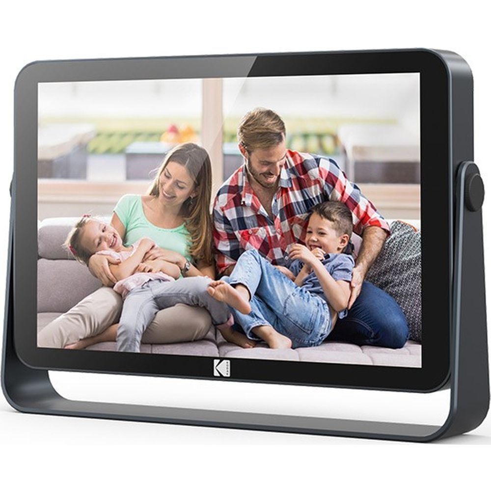 Kodak 10-Zoll-Touchscreen-Digitalfotorahmen, anthrazit