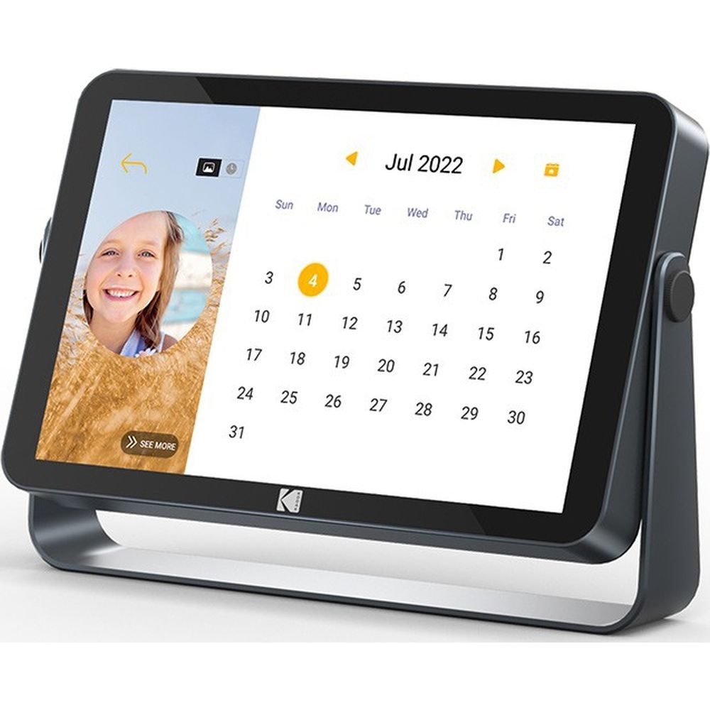 Kodak 10-Zoll-Touchscreen-Digitalfotorahmen, anthrazit