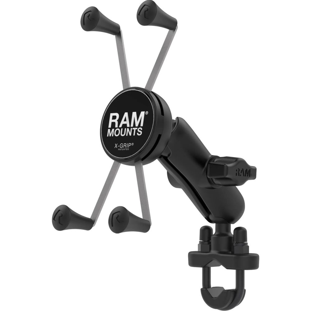 Ram X-Grip Große Handyhalterung mit Lenker-U-Bügel-Basis - Mittel