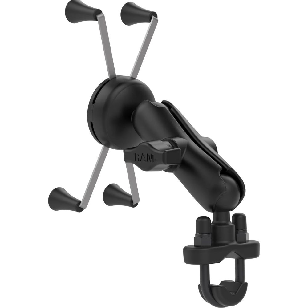 Ram X-Grip Große Handyhalterung mit Lenker-U-Bügel-Basis - Mittel