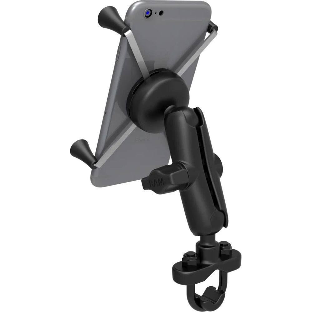 Ram X-Grip Große Handyhalterung mit Lenker-U-Bügel-Basis - Mittel