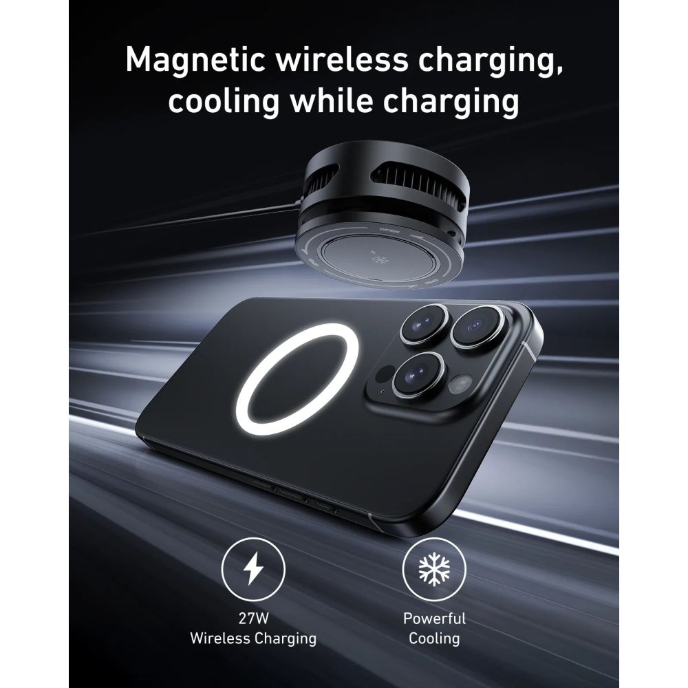 Telesin Magnetic Cooler Pro mit kabelloser Ladefunktion