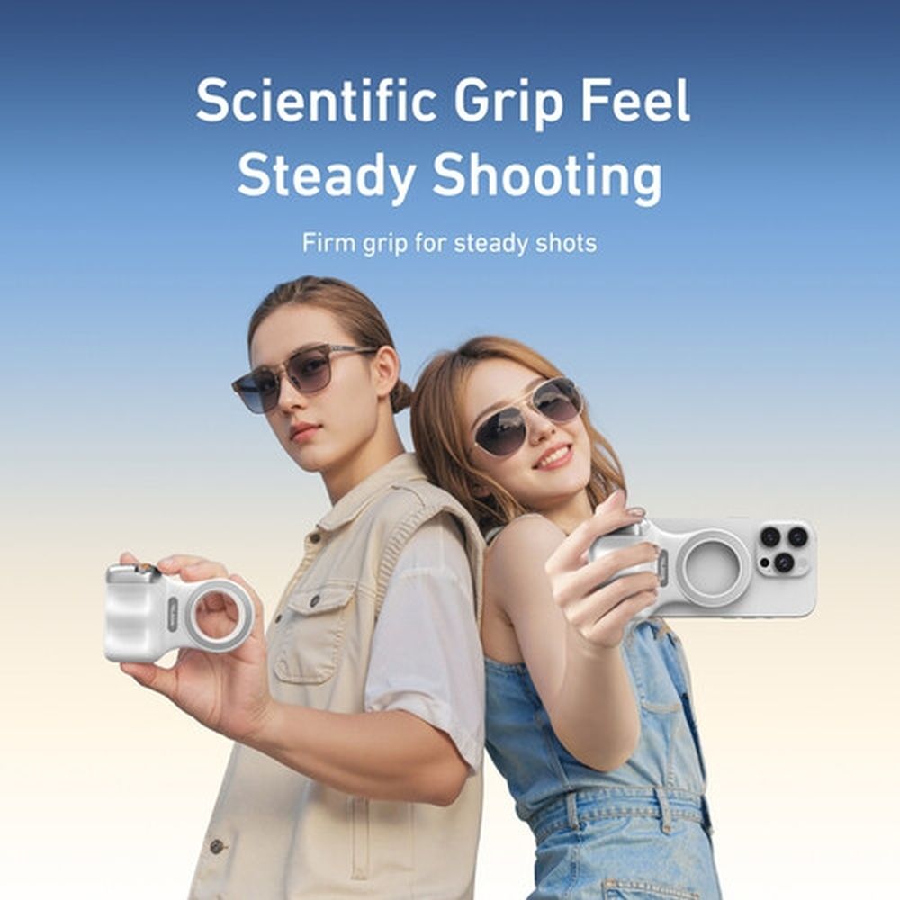 Telesin Fun Shot MagGrip für Smartphone + Selfie-Licht