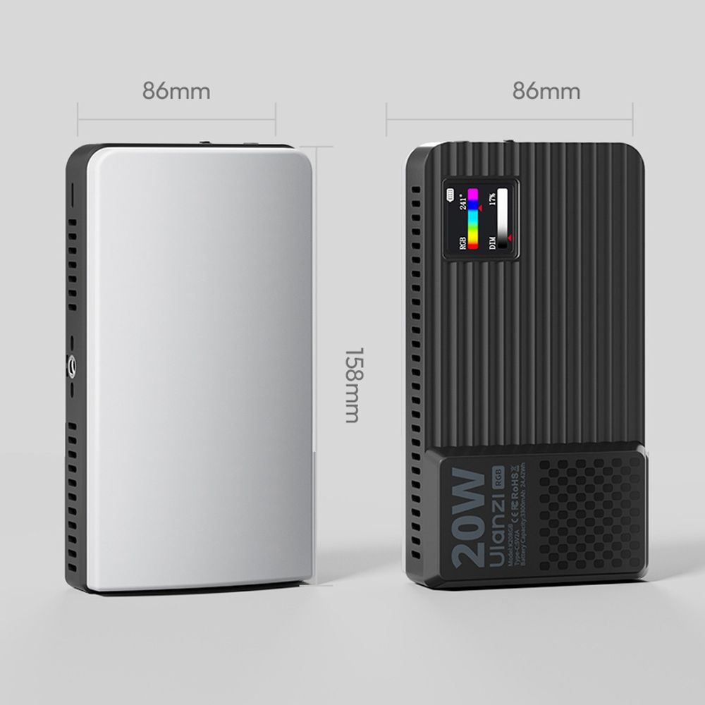 Ulanzi K20 RGB 20W Flächenleuchte