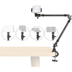 SmallRig 5625 Desktop Magic Arm mit krabbenförmigem Klemmensatz