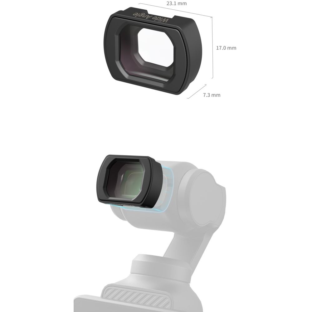 SmallRig 5650 Weitwinkelobjektiv für DJI Osmo Pocket 3