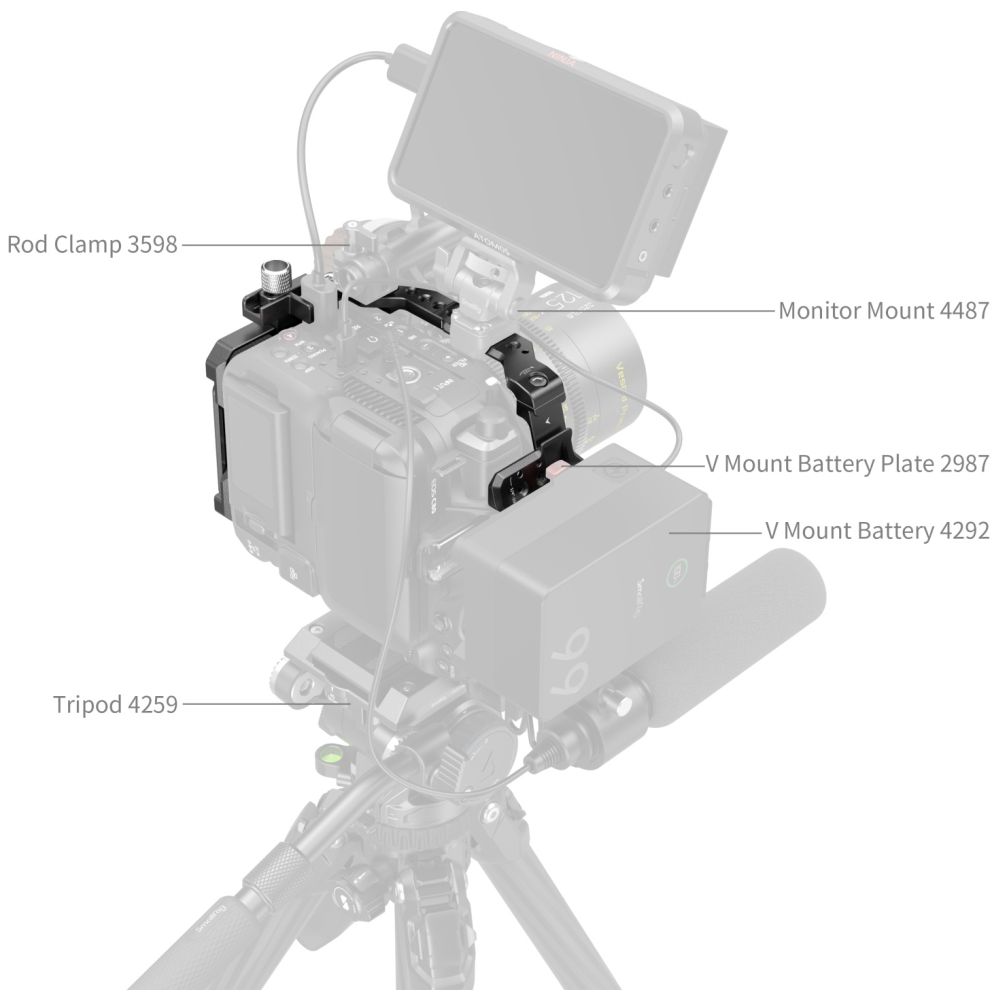 SmallRig 5810 Cage for Canon EOS C80
