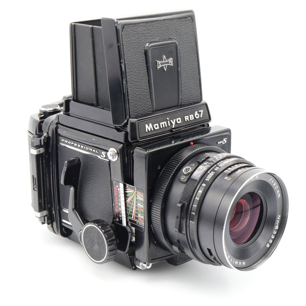 Mamiya RB67 Pro S + Sekor C 90mm F/3.8 gebraucht