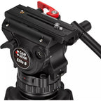 Camgear Elite 6 Carbonfaser-Stativsystem mit Bodenspinne + Tasche