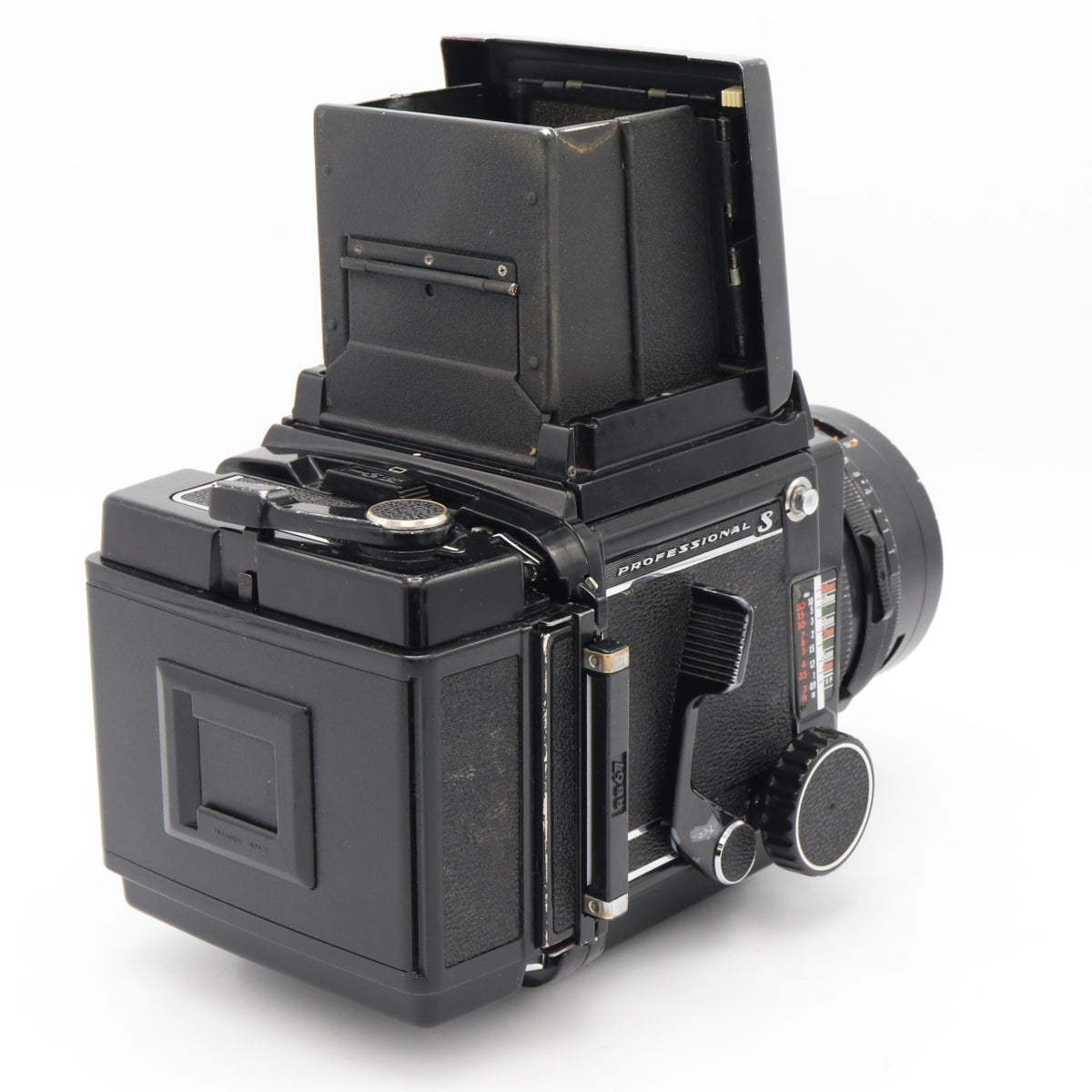 Mamiya RB67 Pro S + Mamiya Sekor C 127mm F/3.8 + 120 film back gebraucht