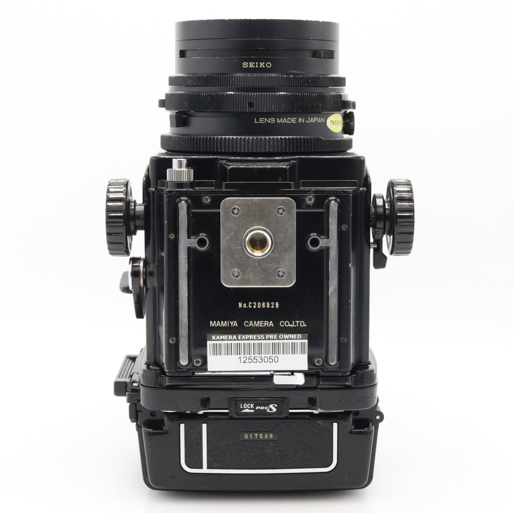 Mamiya RB67 Pro S + Mamiya Sekor C 127mm F/3.8 + 120 film back gebraucht