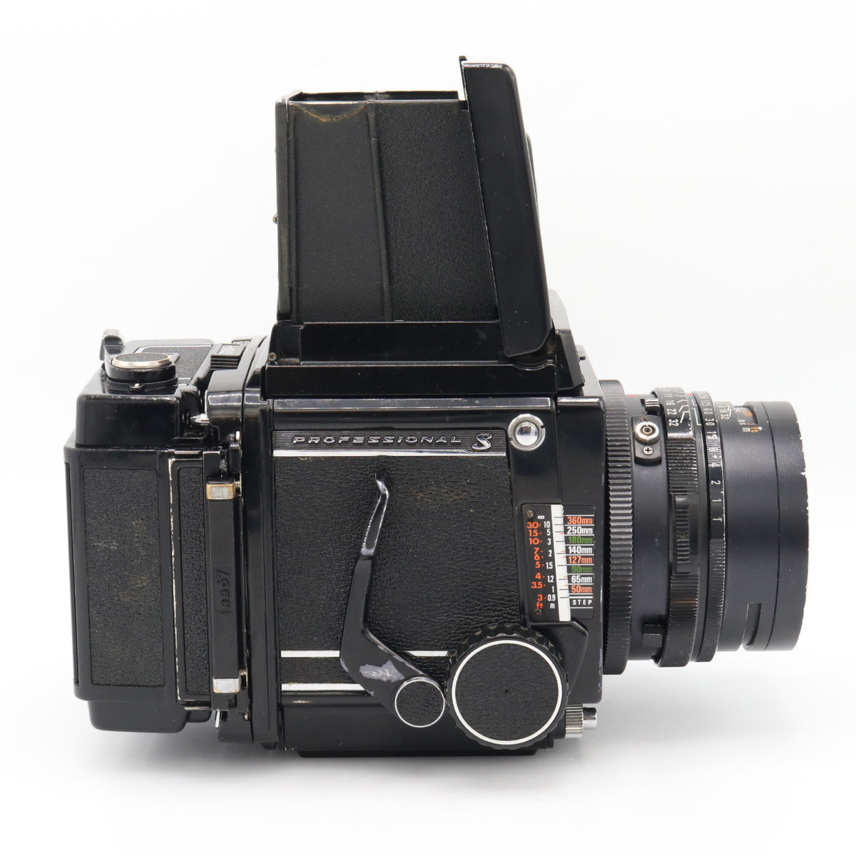 Mamiya RB67 Pro S + Mamiya Sekor C 127mm F/3.8 + 120 film back gebraucht