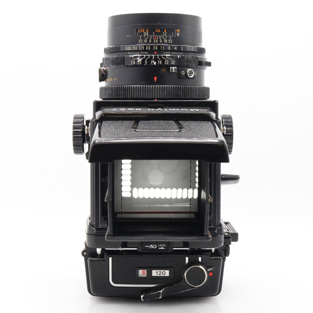 Mamiya RB67 Pro S + Mamiya Sekor C 90mm F/3.8 + 120 film back gebraucht