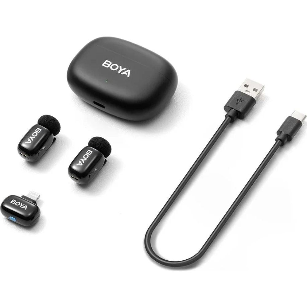 Boya Mini 2 (2 TX + 1 RX Lightning) schwarz