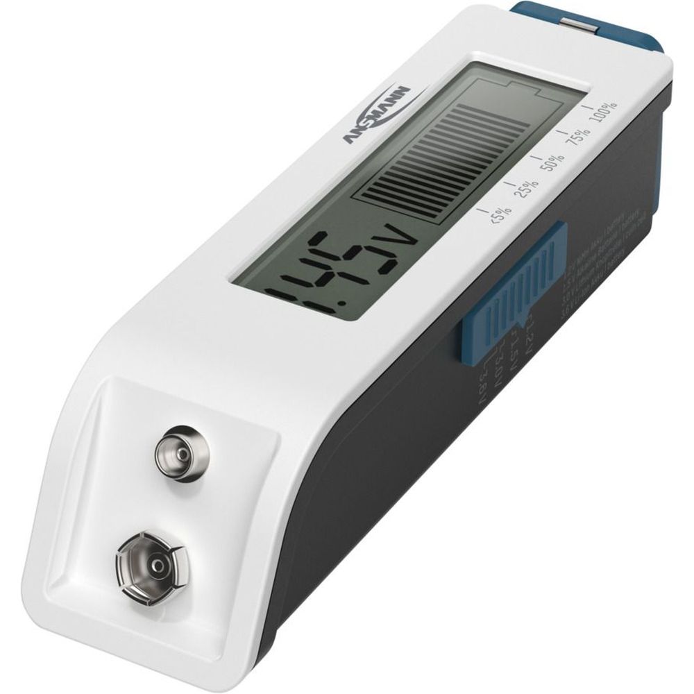 Ansmann Batterietester Komfortprüfung LCD