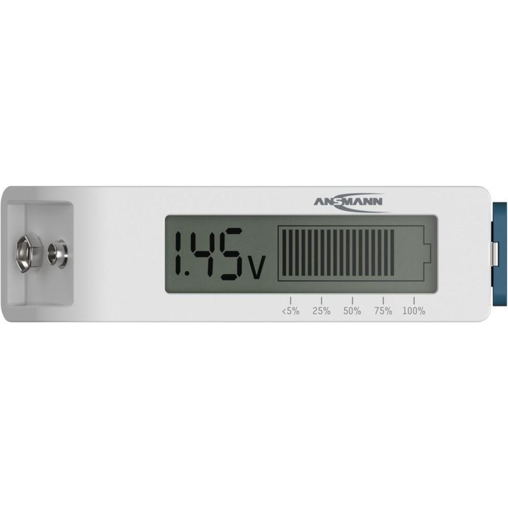 Ansmann Batterietester Komfortprüfung LCD