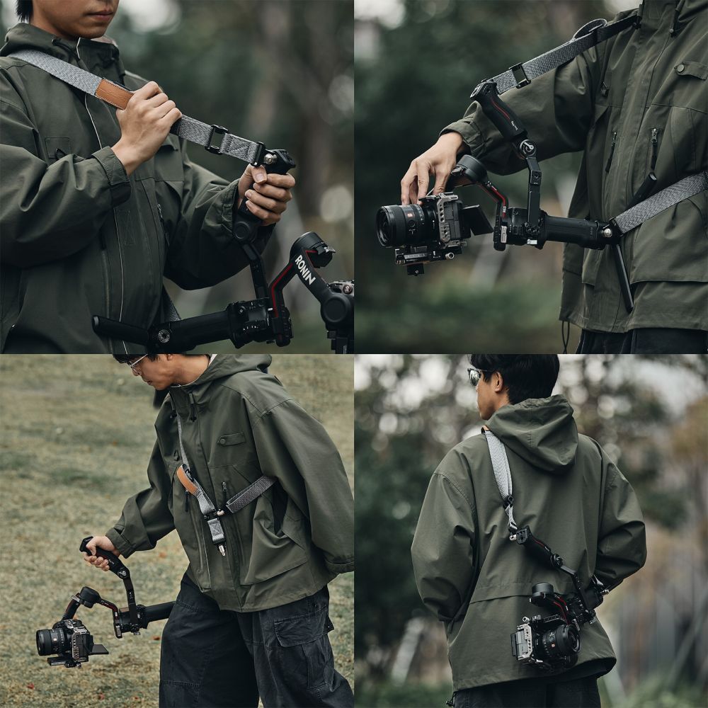 SmallRig 4118B Gewichtsreduzierende Schultergurt für DJI RS 3 / RS 3 Pro / RS 2