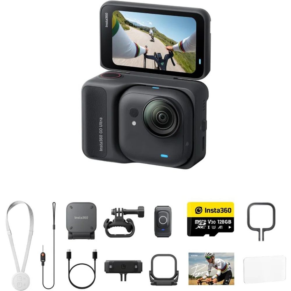 Insta360 GO Ultra Premium Fahrrad-Bundle